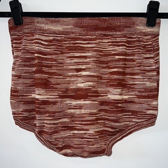 FOR LOVE and Lemons Brown High Rise Swimwear / Sleepwear shorts size Small - Picture 5 of 12